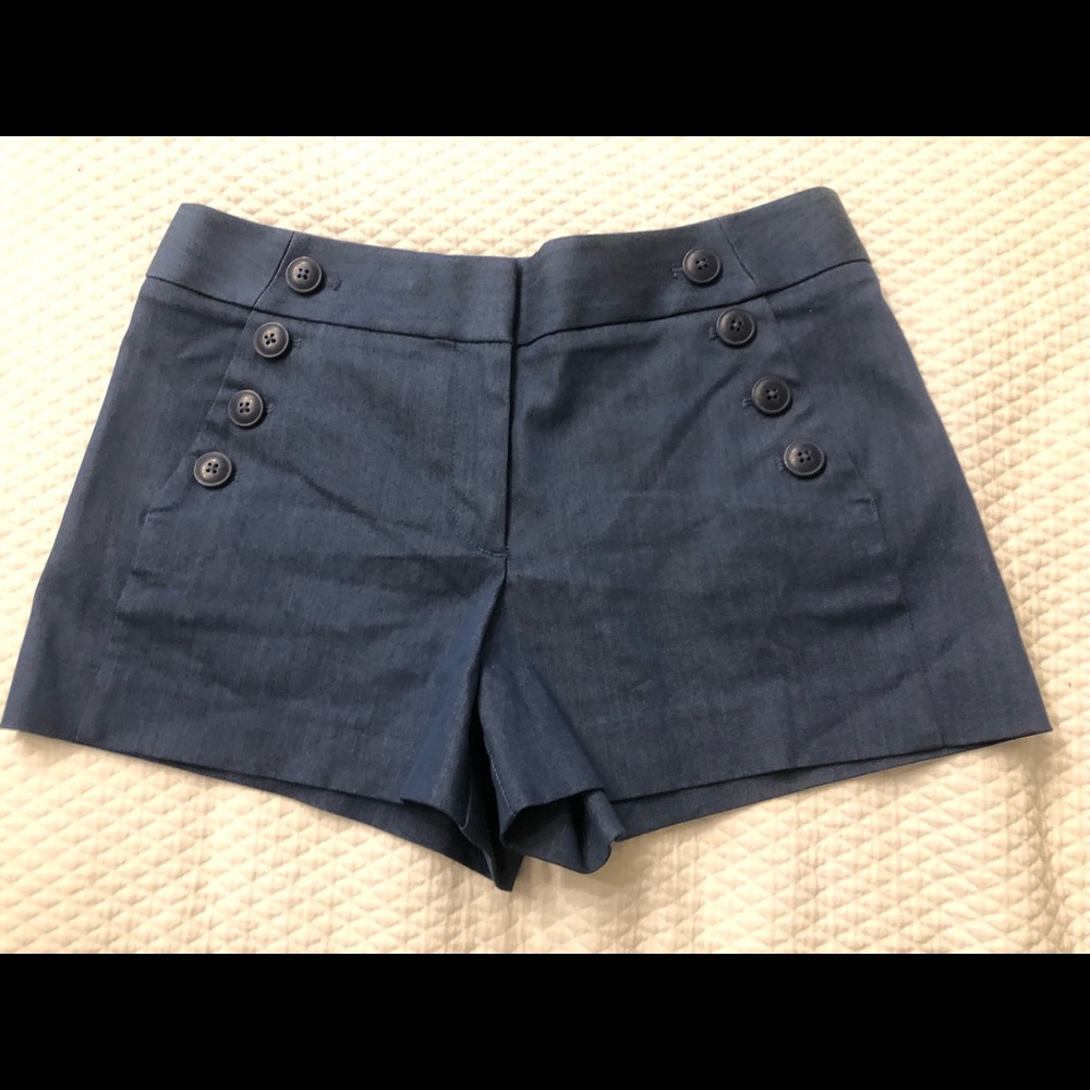 Loft blue sailor shorts
